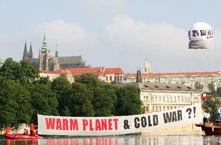 Warm planet and cold war?