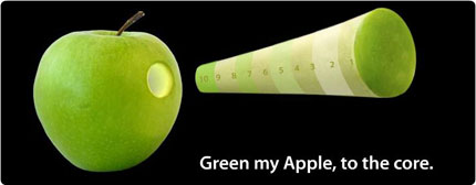 Green My Apple logo