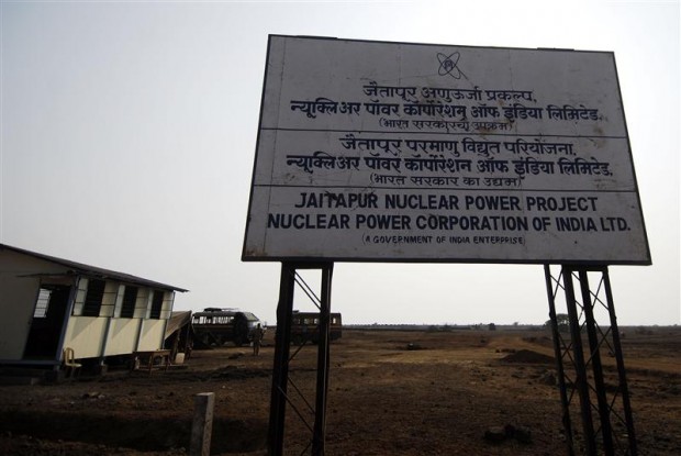 Site of the proposed nuclear power station in Jaitapur, India