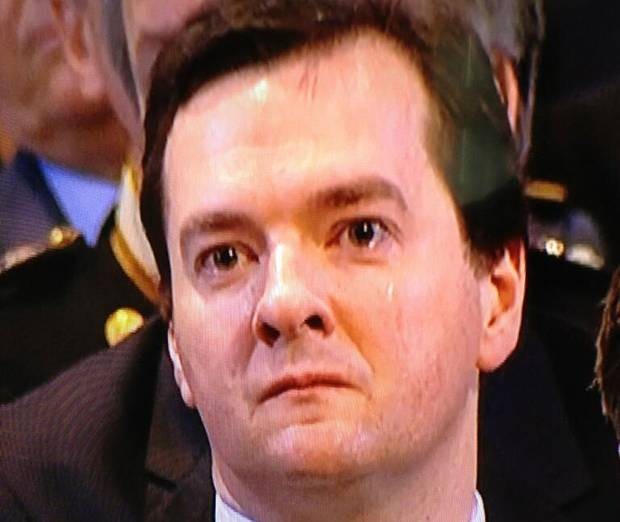 George Osborne slightly overwhelmed