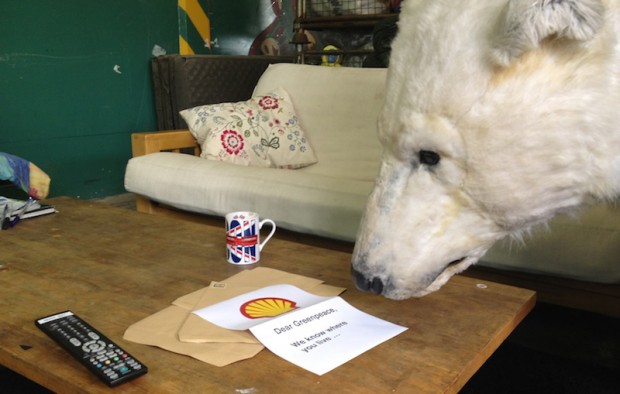 Paula Bear was unmoved by Shell's legal threats after opening their letter yeste
