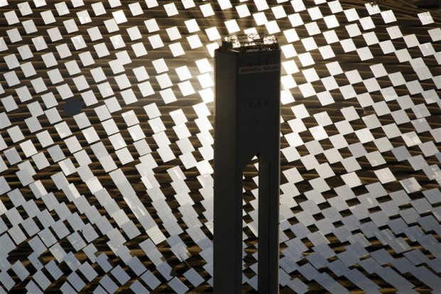 Solar power station in Spain