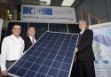 John Sauven and Ed Balls at Eclipse Energy