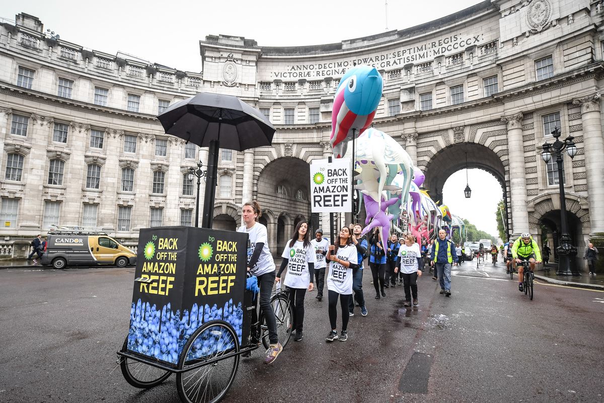 Image for BREAKING: Amazon Reef defenders have brought the reef to BP’s doorstep