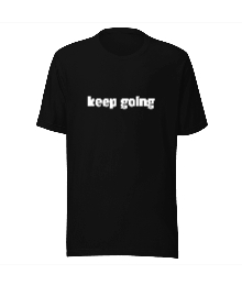 Unisex Staple Eco T-Shirt Template keep going
