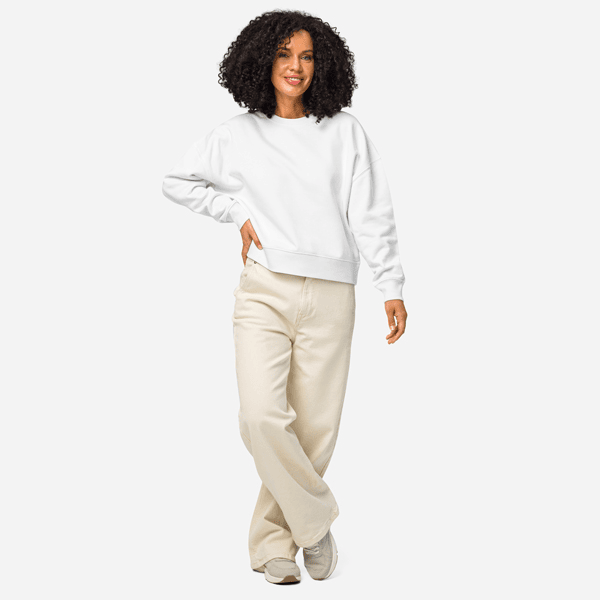 Women's Organic Crew Neck Sweatshirt