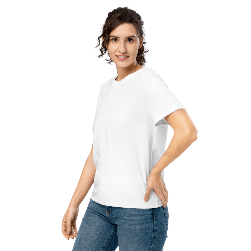 Picture of Women's Organic Ribbed Neck T-Shirt