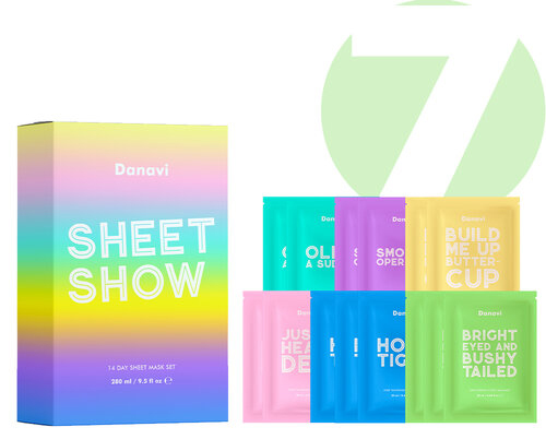 lindsay giguiere, danavi, 14 day mask set