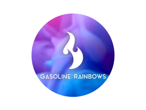 lindsay giguiere, gasoline rainbows logo