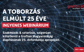 A toborzás elmúlt 25 éve - születésnapi webinárium