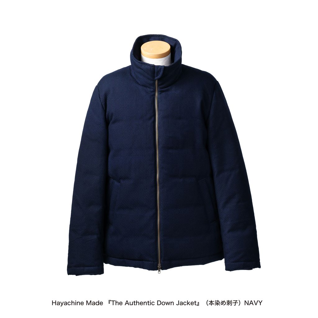 The Authentic Down Jacket』本染め刺子ダウンジャケット | Hayachine