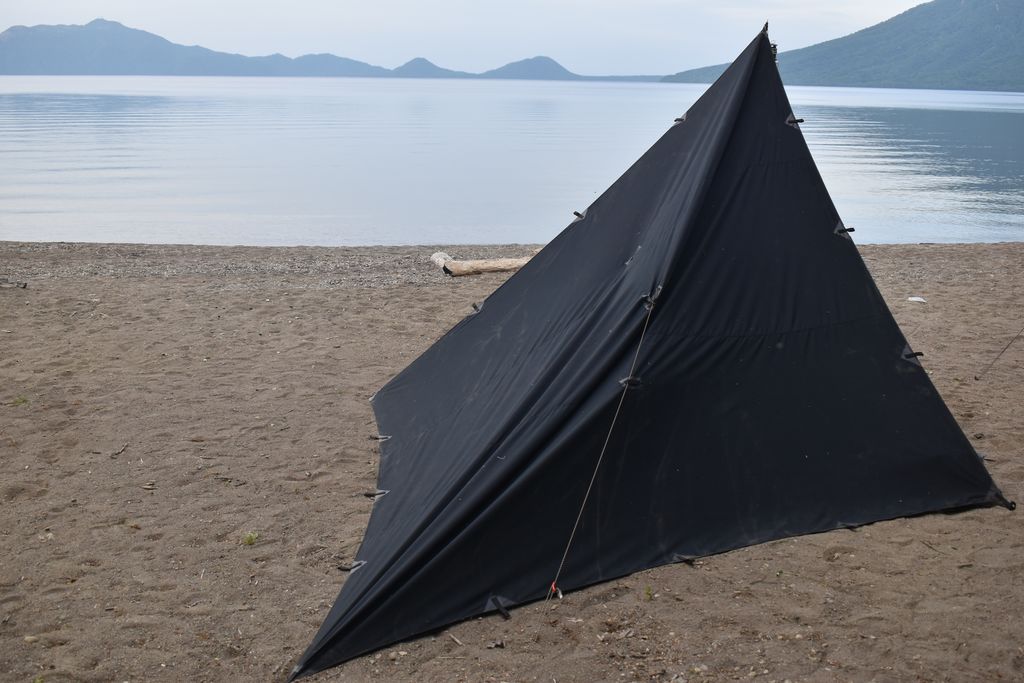 polyester & cotton tarp 『KURO』 | /moose/ room works | Granstra