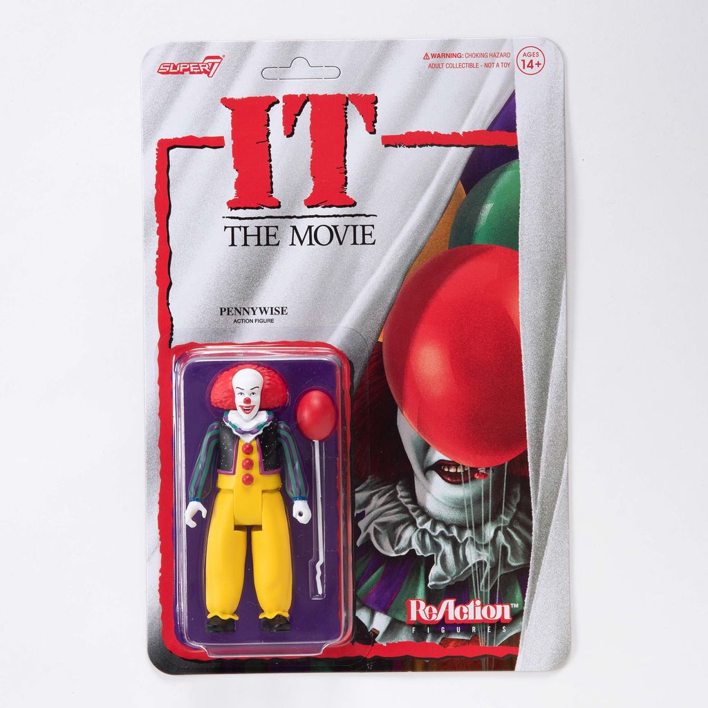 Pennywise (Clown) リ・アクションフィギュア | SUPER7 | Granstra 