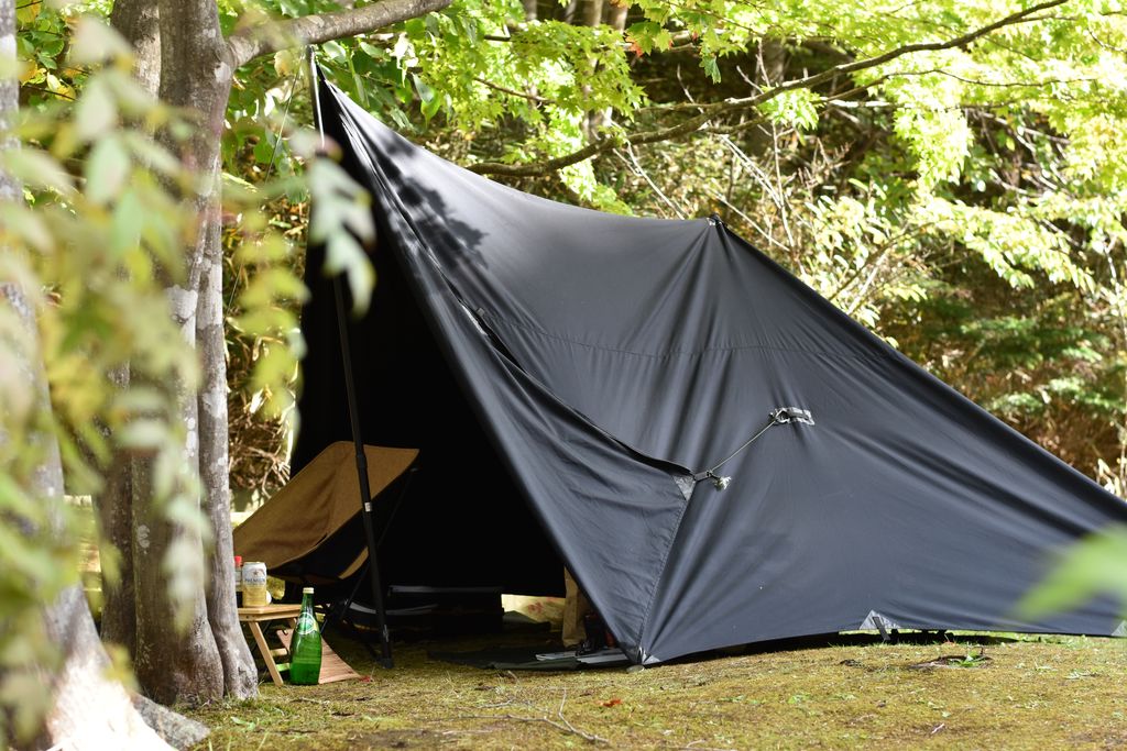 polyester & cotton tarp 『KURO』 | /moose/ room works | Granstra