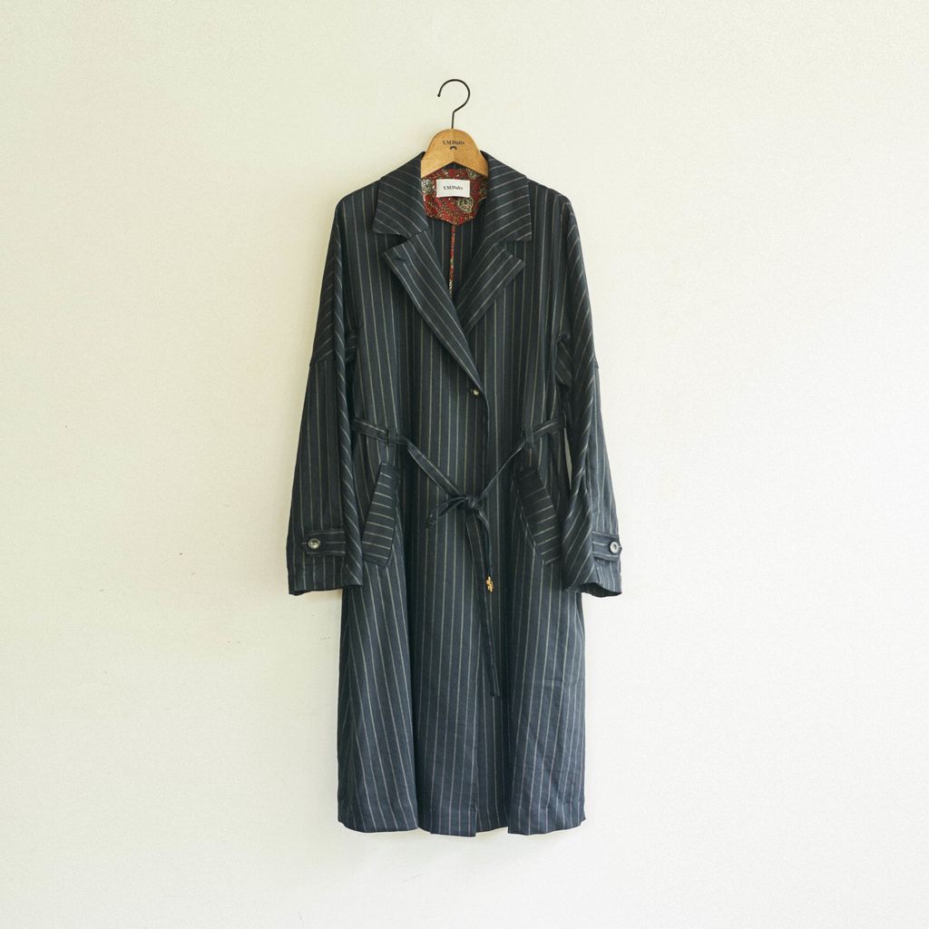 Gusset sleeve coat/マチスリーブコート | Y.M.Walts | Granstra