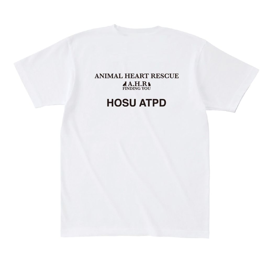 HOSU×AHR AOプリントTシャツ(ミックス)/ホワイト | HOSU | Granstra