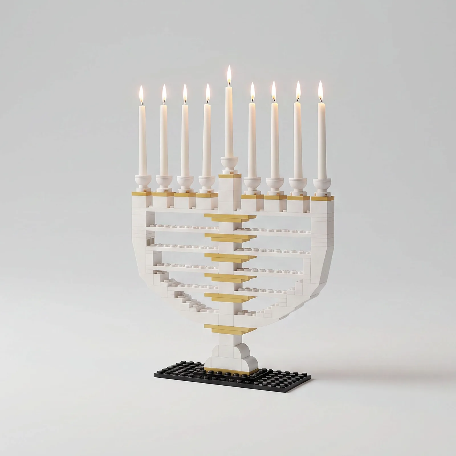 "Lego" Menorah