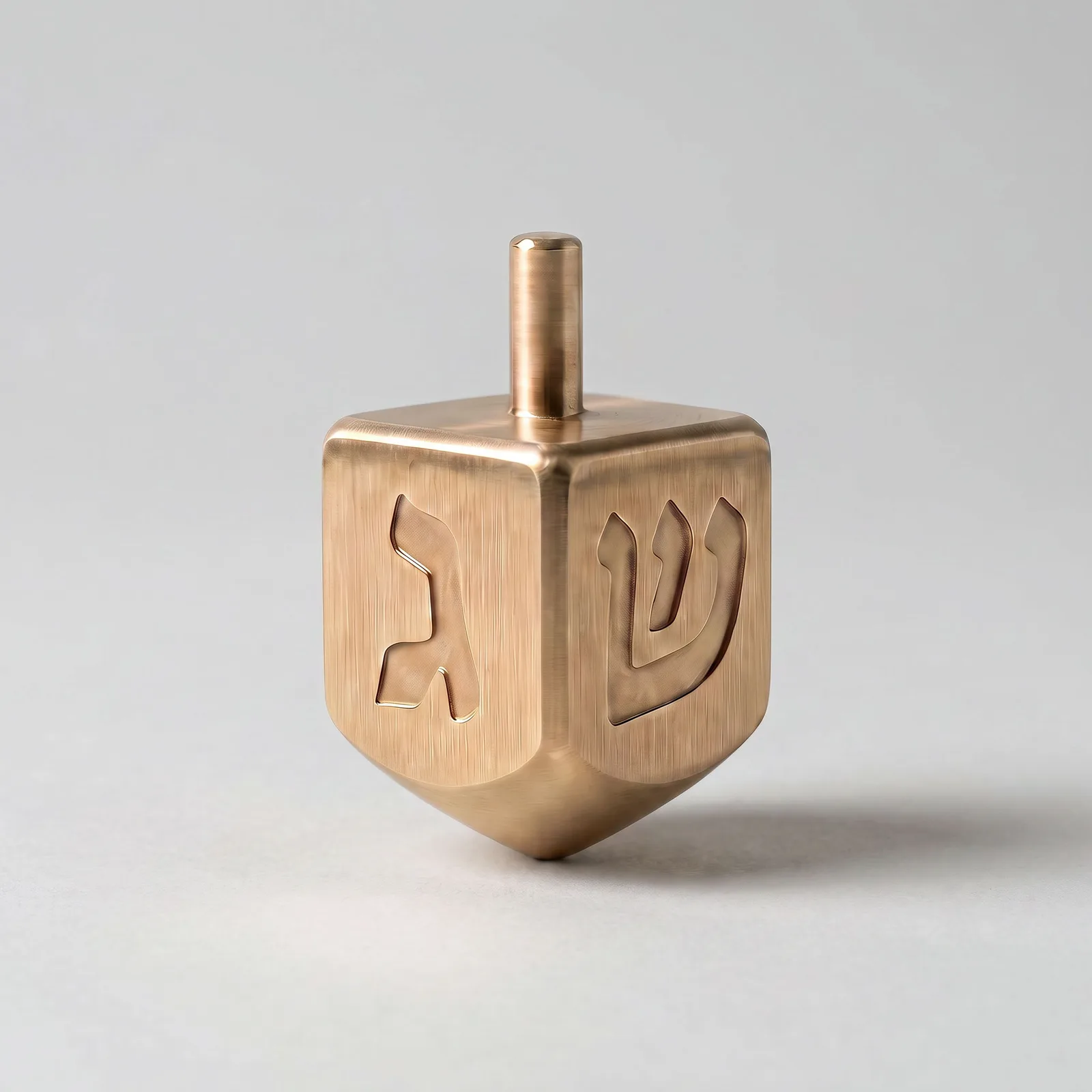 Solid Brass Dreidel
