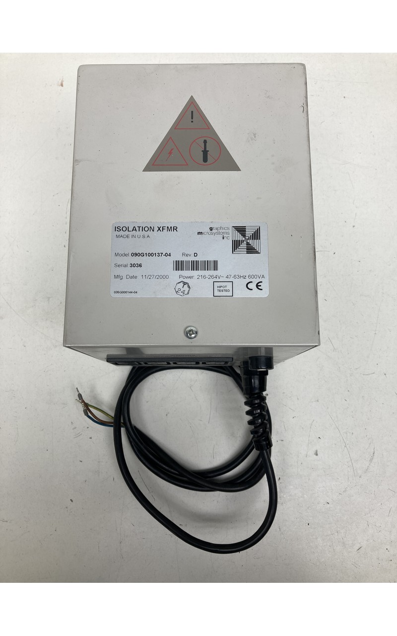 090G100137-04 GMI Graphics Microsystems Inc Isolation XFMR transformer power supply