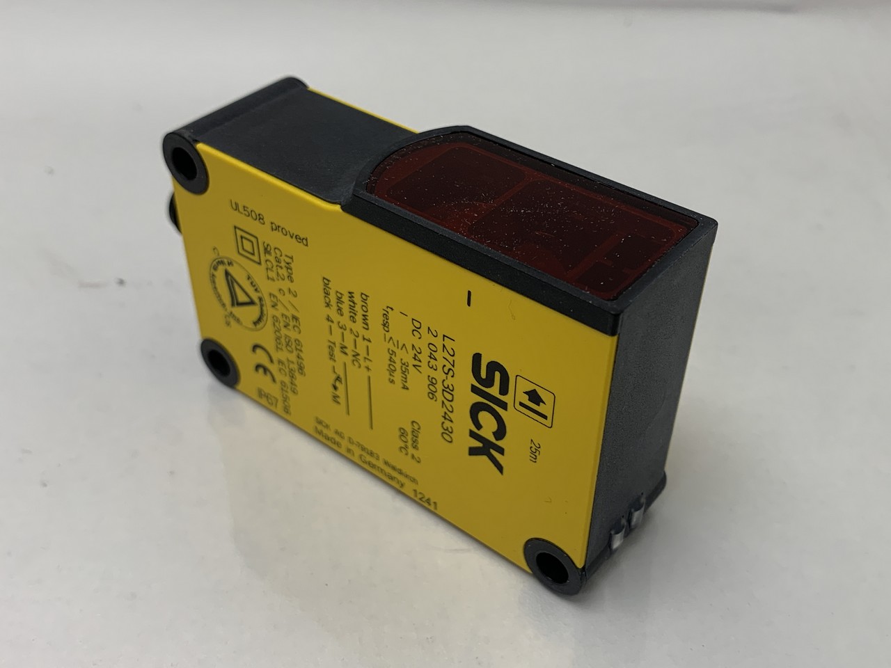 L27S-3D2430 Sick Single Beam Photoelectric Safety Switch L27S-3D24