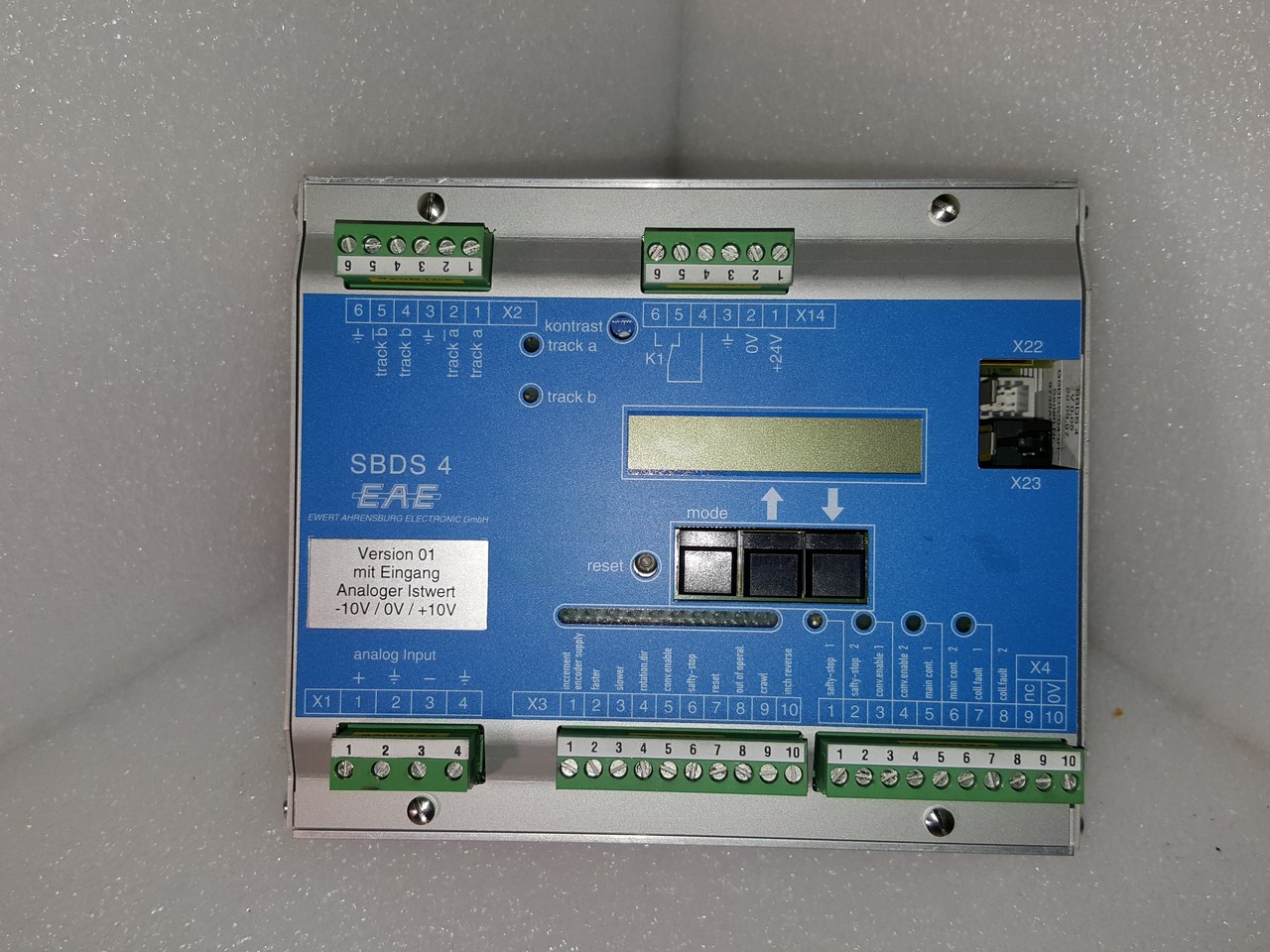 SBDS 4 EAE SINGLE BOARD COMPUTER FIELDBUS