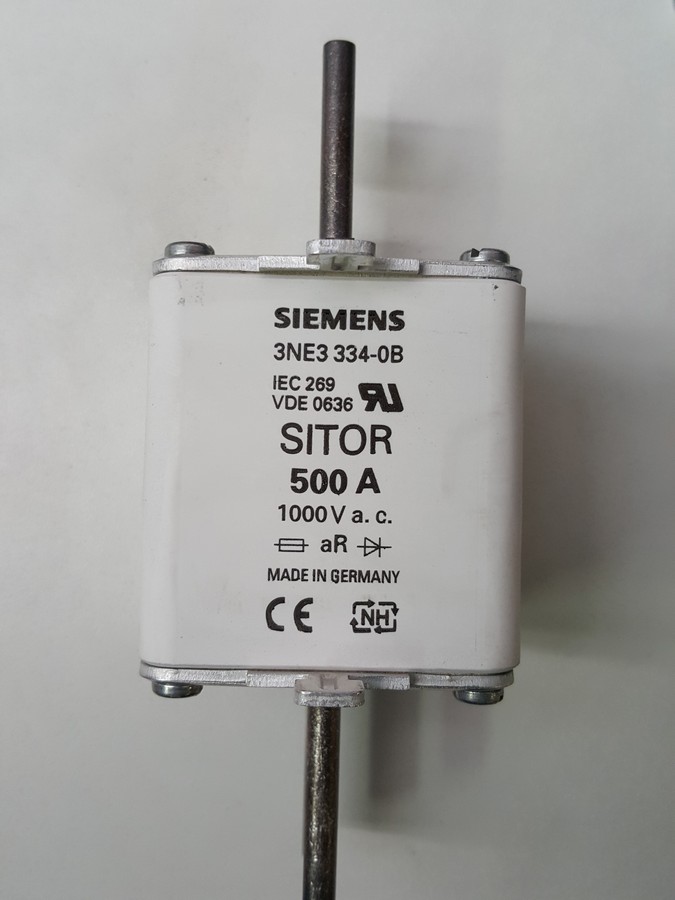 GWS Parts - 3NE3 334-0B Siemens semiconductor fuse link 500 a for