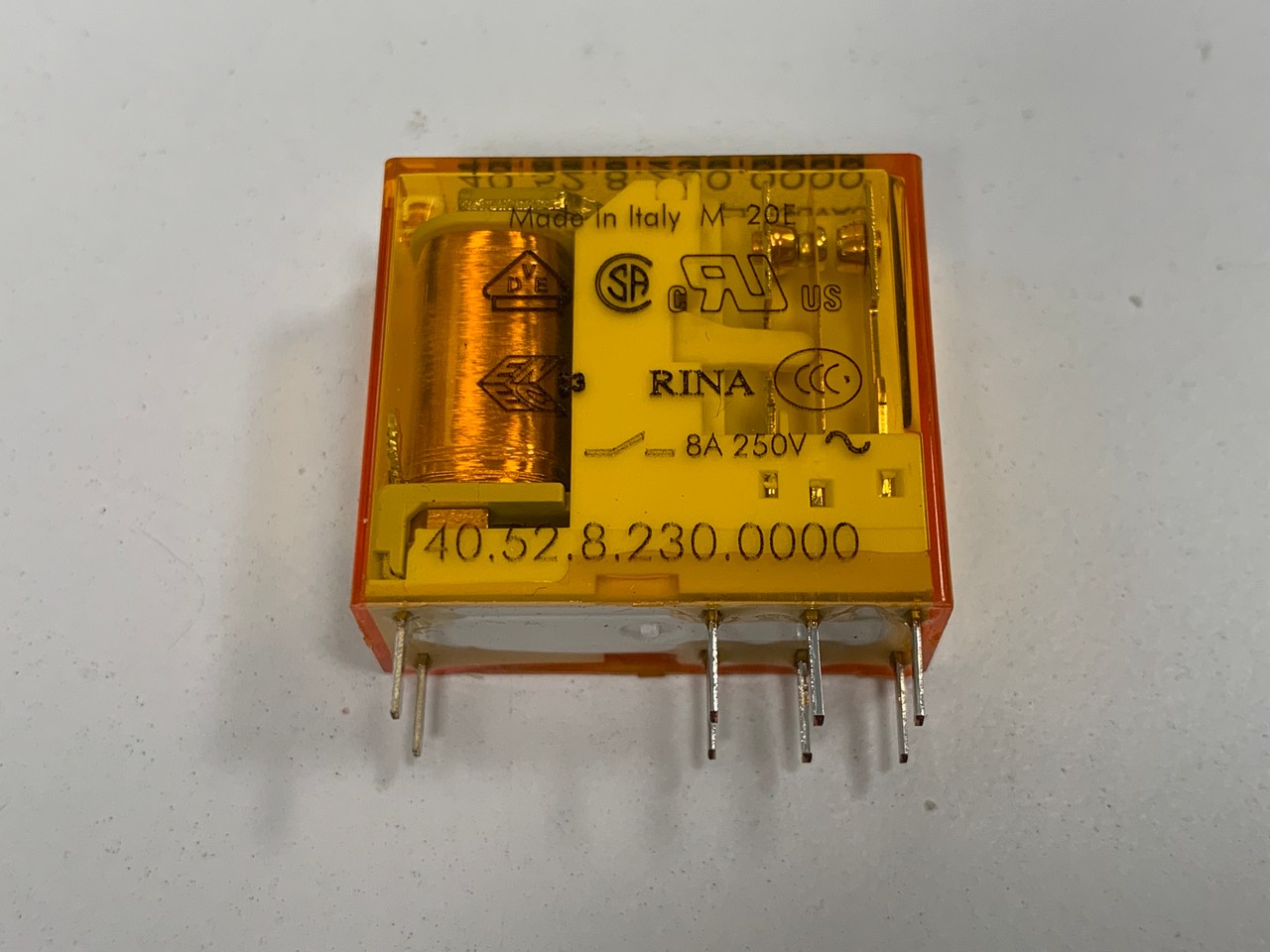 40.52.8.230.0000 Finder PCB Mount Power Relay 40.52