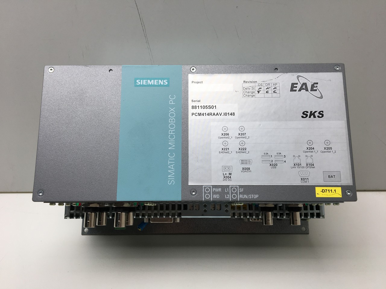 siemens simatic microbox pc 427b