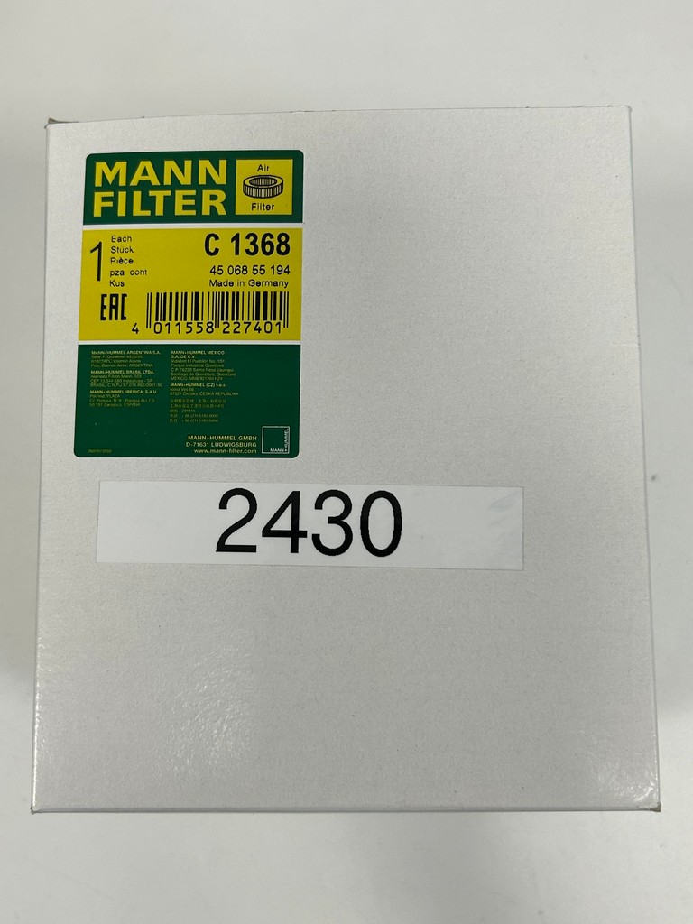 C 1368 MANN Filter Air filter