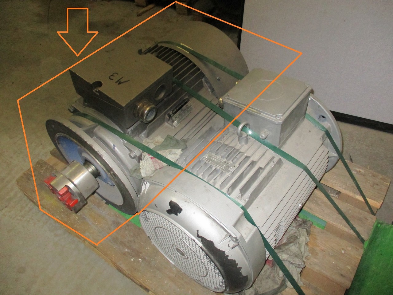 DM1 200 L6 Becker Three phase motor