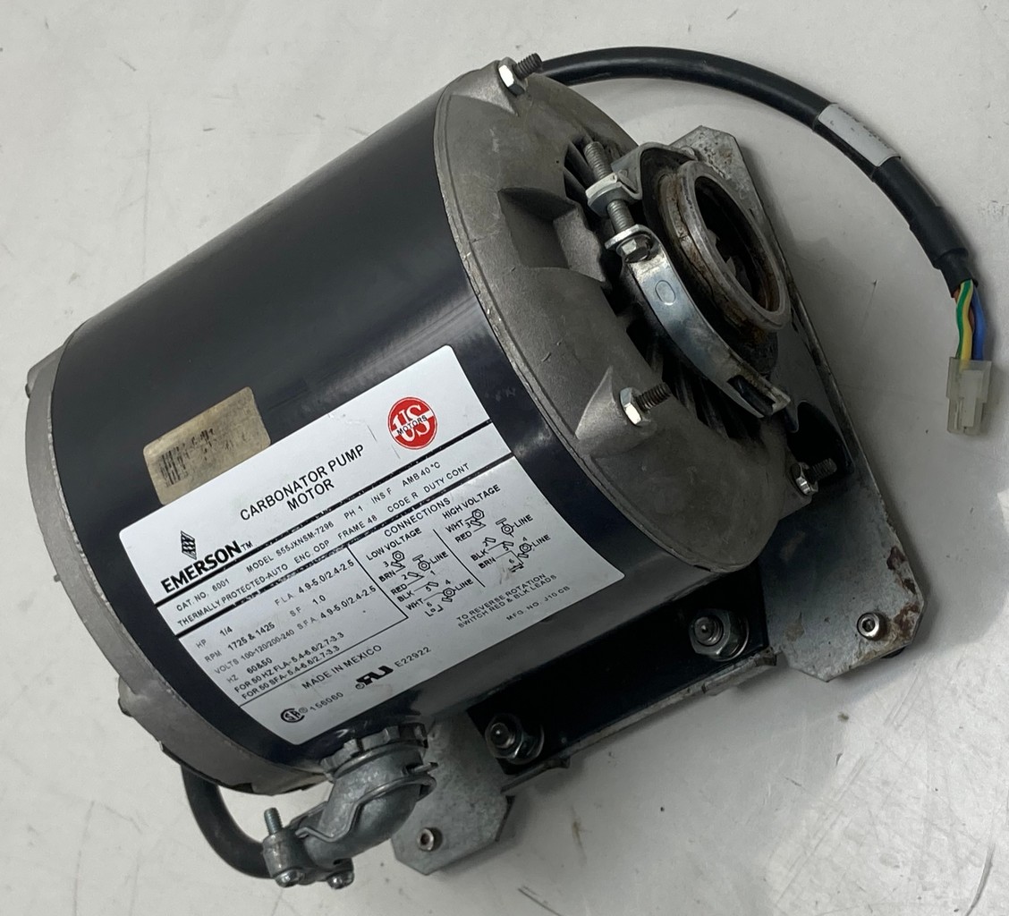 GWS Parts - S55JXNSM-7296 Emerson carbonator pump motor for GWS Parts - S55JXNSM-7296 Emerson carbonator pump motor for