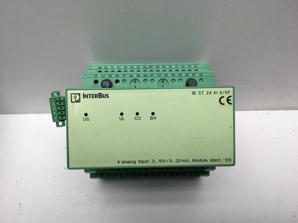 2754309 Phoenix Contact IB ST 24 AI 4/SF Analog Input Module