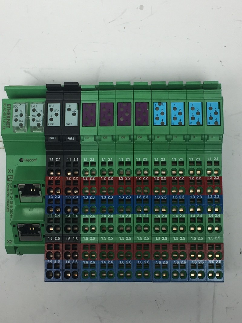 2832962 Phoenix Contact ILB ETH 24 DI16 DIO16-2TX I/O module