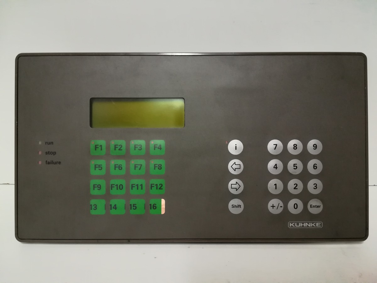 KDT 680CT Kuhnke Operator panel with software version V:5.43