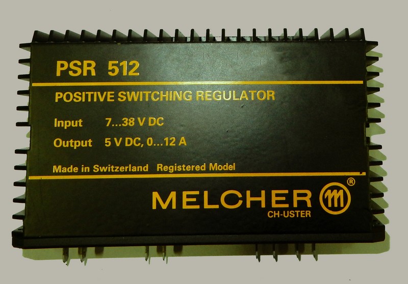 Fast USA Ship Melcher PSR 512 Positive Switching Regulator Melcher Ch-uster
