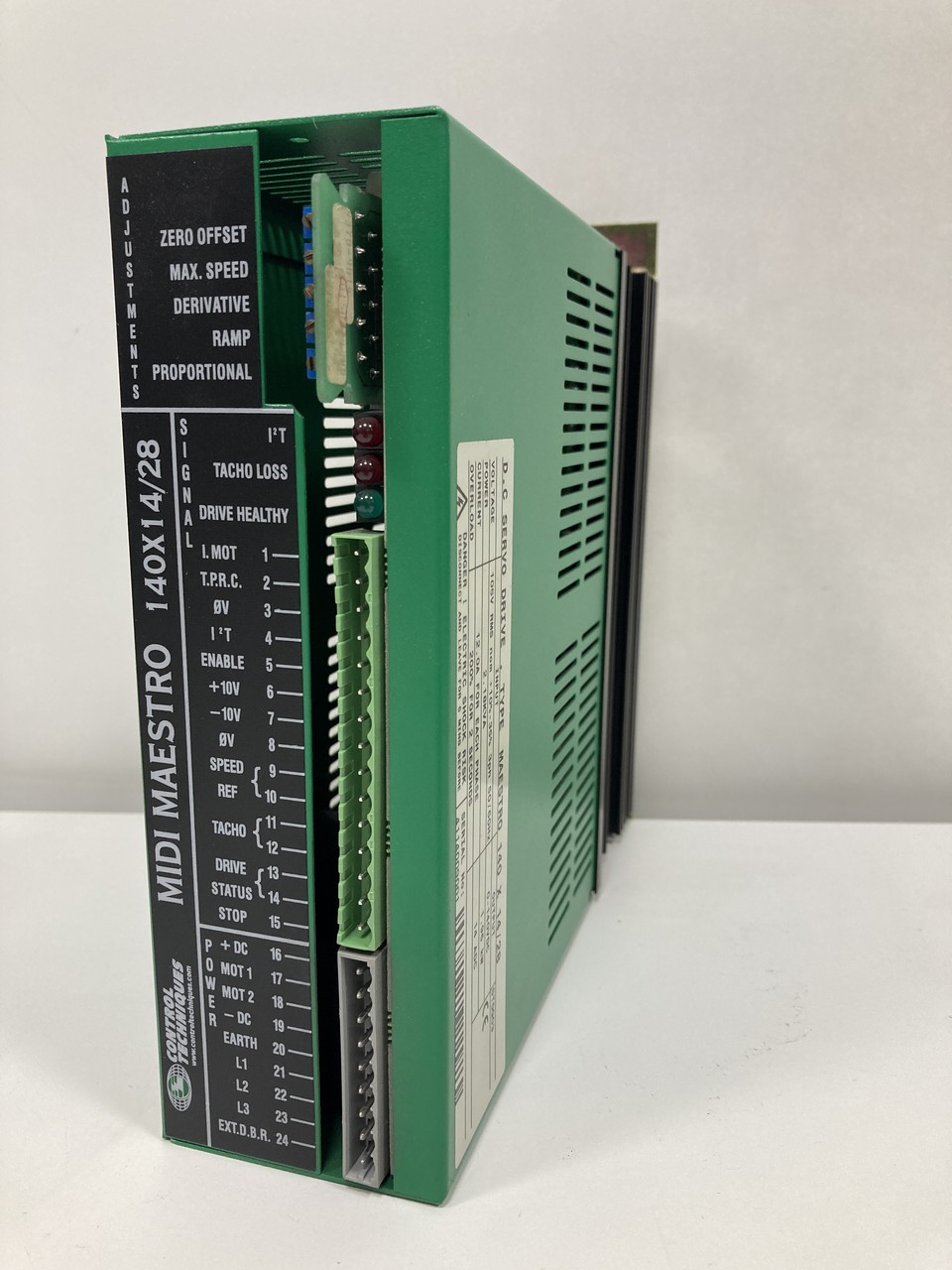 140 x 14/28 Control Techniques MIDI Maestro D.C. Servo Drive Control