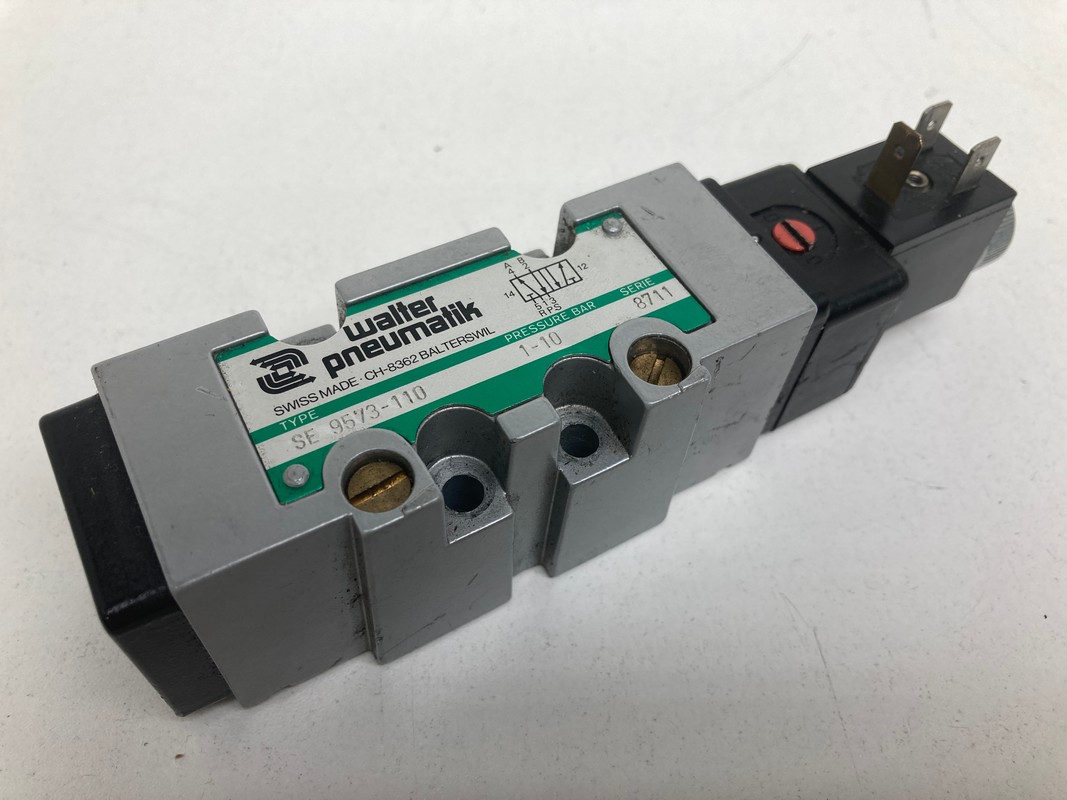 SE 9573-110 Walter Pneumatik Solenoid valve 1-10 bar