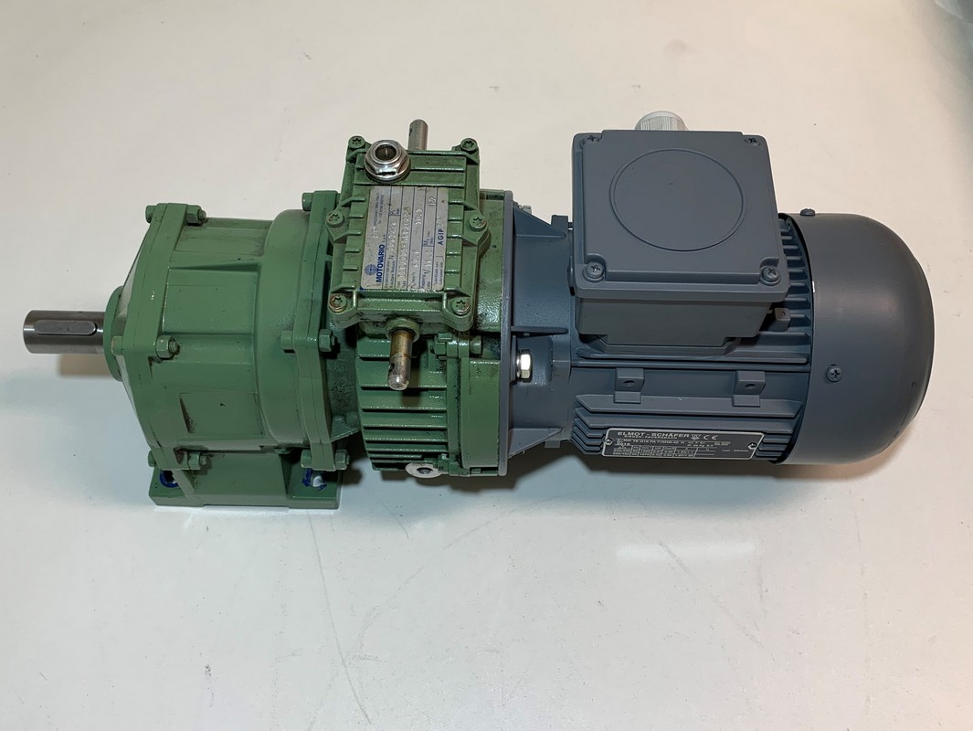 TE Q1E FA 71M4B-40 H Elmot Schafer 3-Phase Motor with Reducer