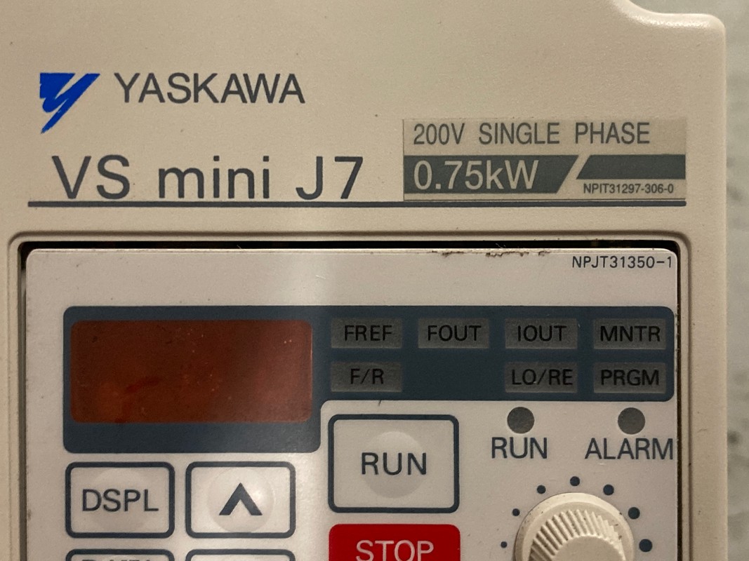 GWS Parts - NPIT31297-306-0 Yaskawa inverter vs mini j7 cimr ...