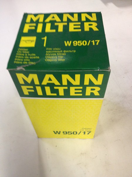 W 950/17 MANN Filter Oil filter