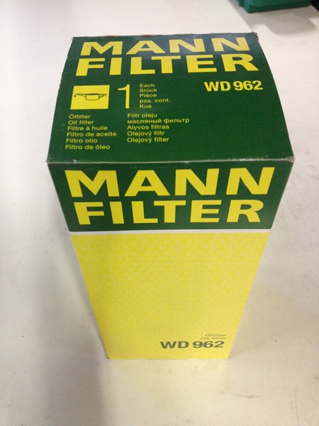 WD 962 MANN Filter Oil Filter