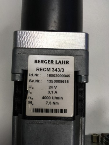 RECM 343/3 - motor