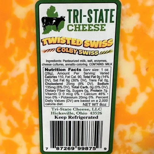 Cheese - Twisted Swiss