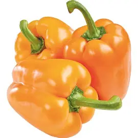 Orange peppers