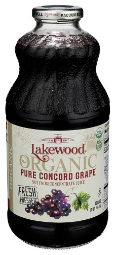 Juice- LWJ Grape Concord (Organic)