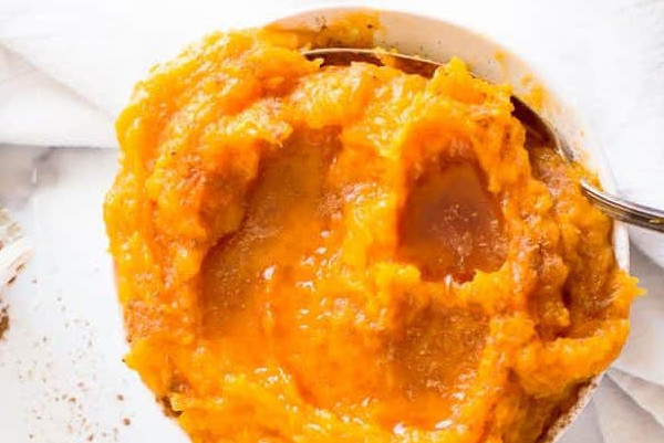 Roasted & Mashed Maple Squash
