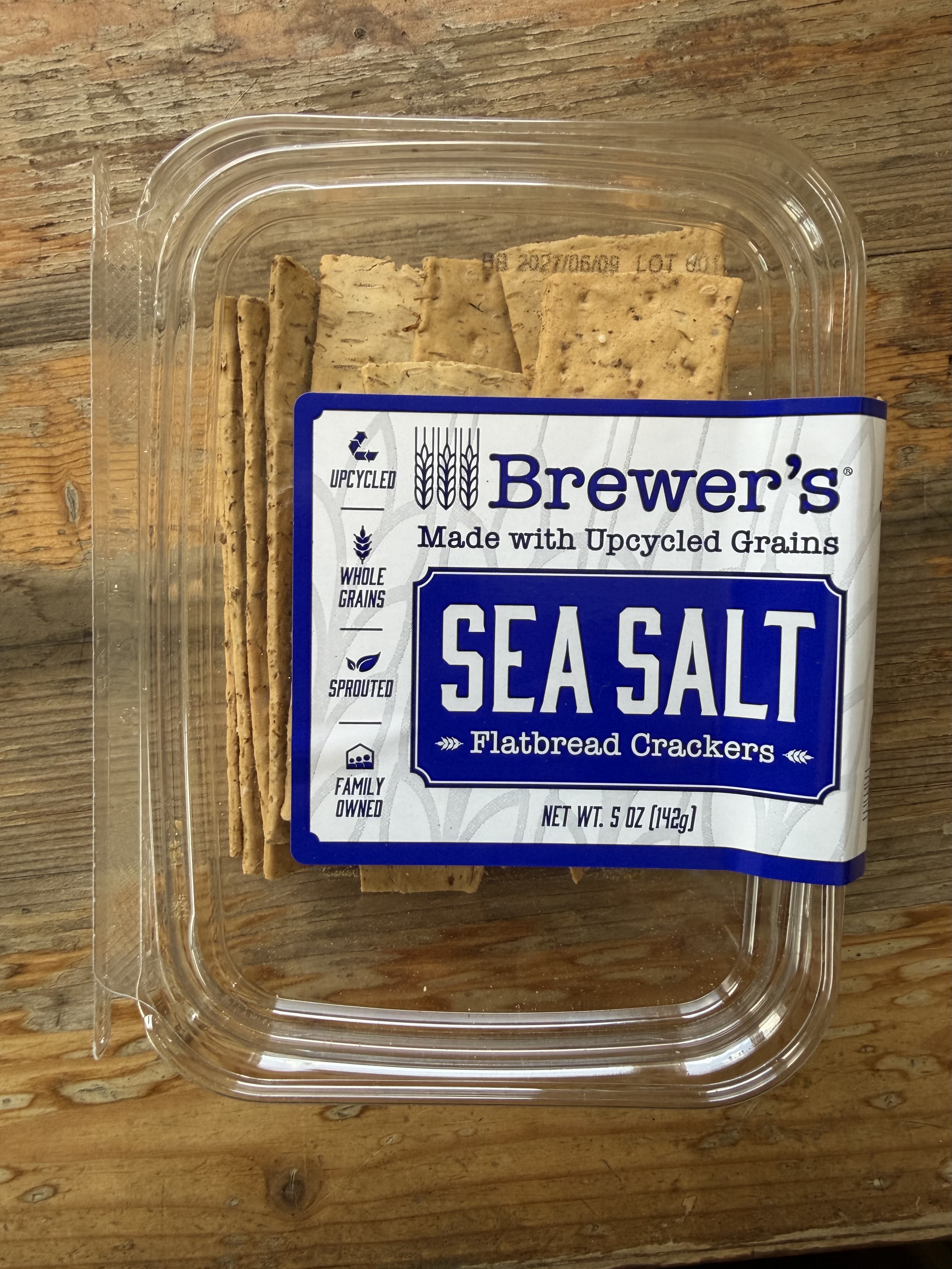 Brewer's - Sea Salt Flatbread Crackers