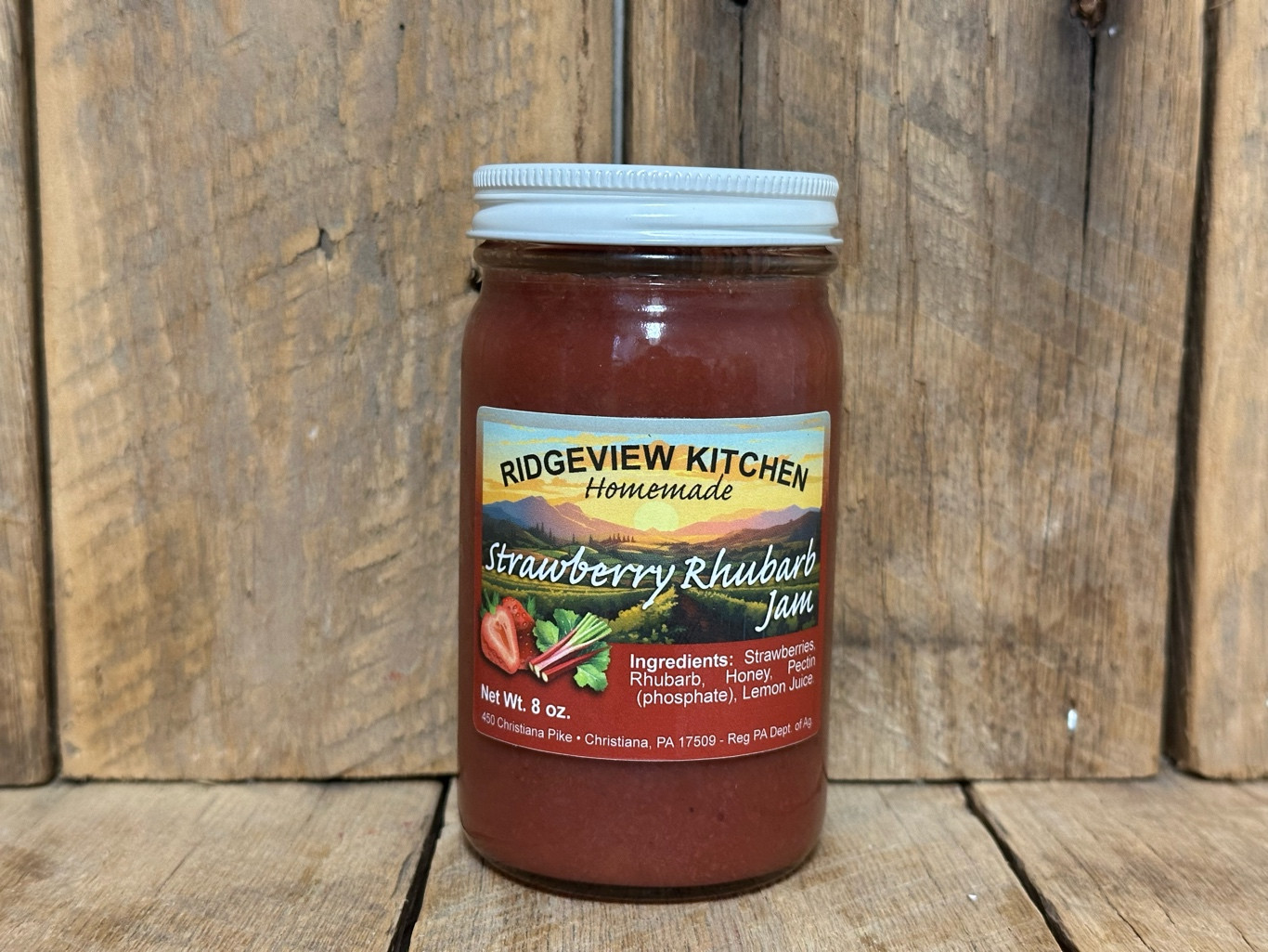 Strawberry Rhubarb Jam