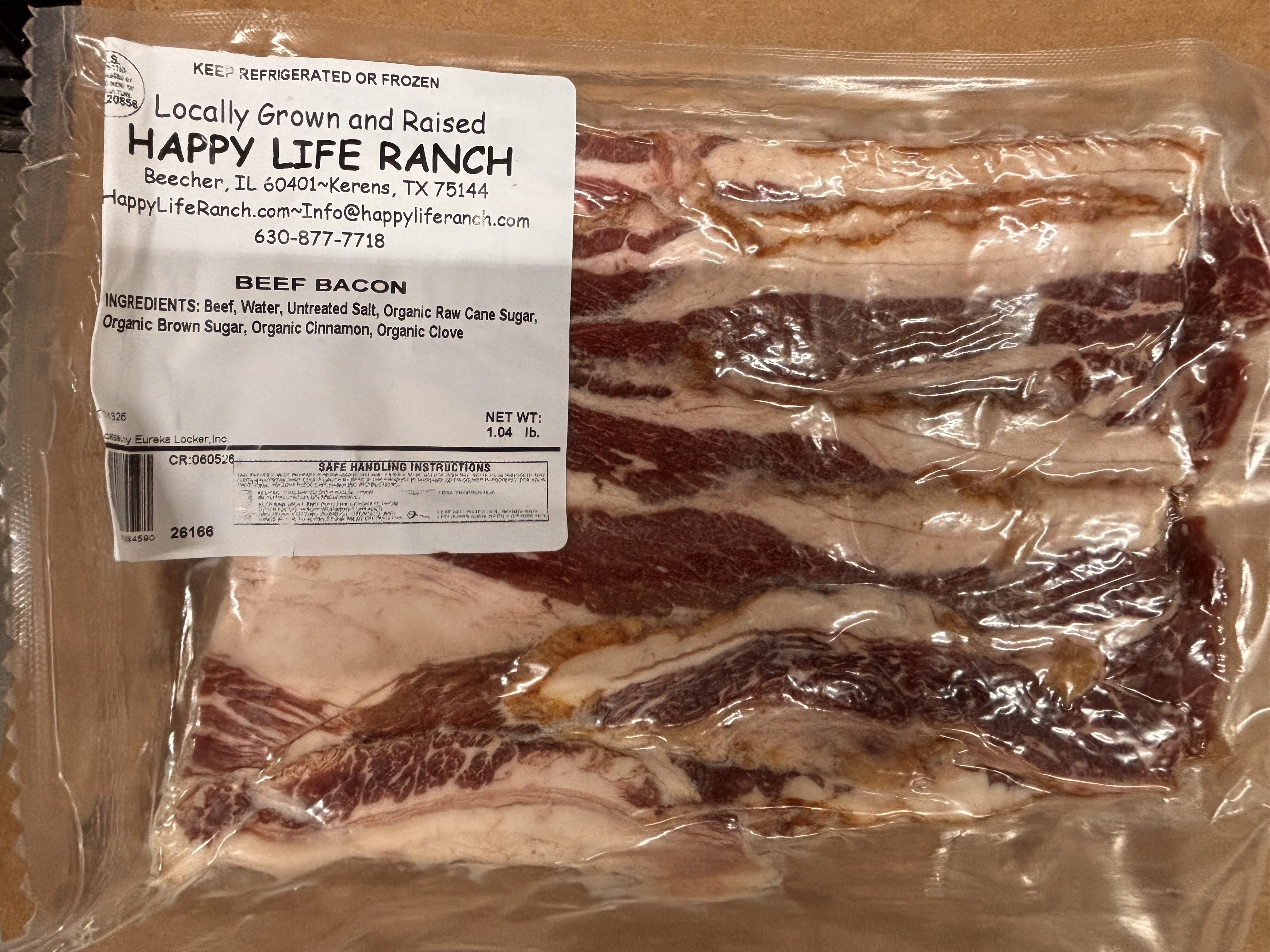 Beef Bacon Ends