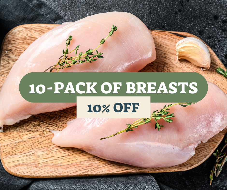 10 Pack Chicken Breasts